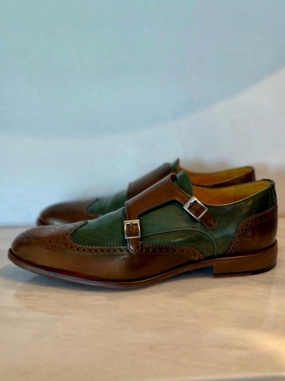 Undandy “48 Rep Butler” Double Monk Strap Shoes – Men’s Size 11 / EU 44